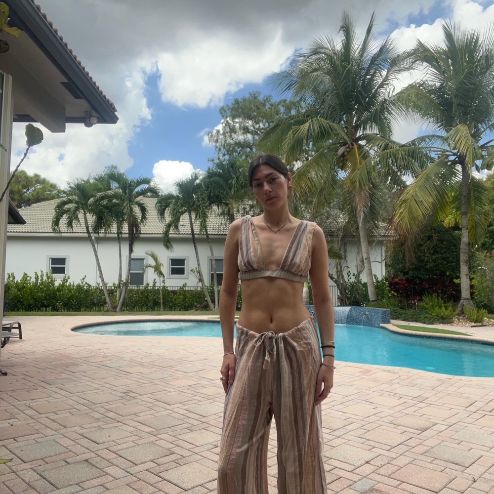 Striped Two-Piece Set